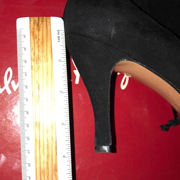 Ferragamo suede Italian knee H-full zip boot - Picture 5 of 6